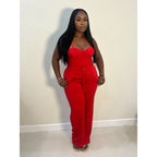 Cranberry Twist Pants Set