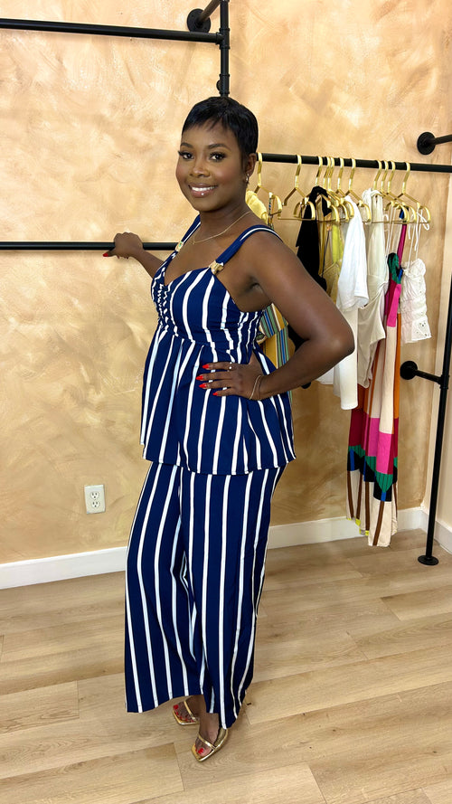 Marina Stripe Set