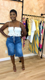 Isla Eyelet Top