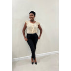 Lucky Charm Blouse (Salmon)